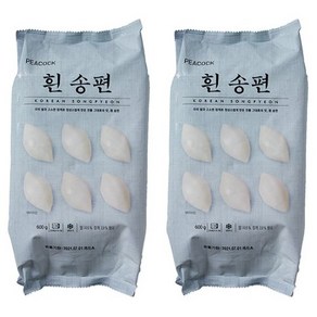 피코크 흰 송편 떡 600g 냉동, 1개