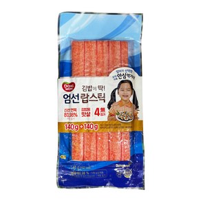 [써니마트][냉장] 동원 김밥에 딱 엄선랍스틱 140g+140g, 2개, 140g