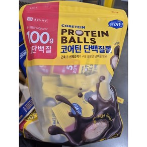 종근당건강 코어틴 단백질볼 딸기맛 400g / 20g X 20개입, 1개