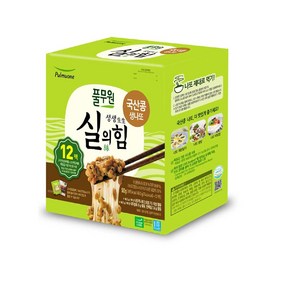[코스트코 냉장] 풀무원 실의힘 국산콩 생나또 48.5g x 12개입, 1개