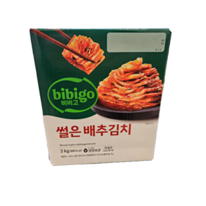 [CJ] 비비고 썰은배추김치, 3kg, 1개