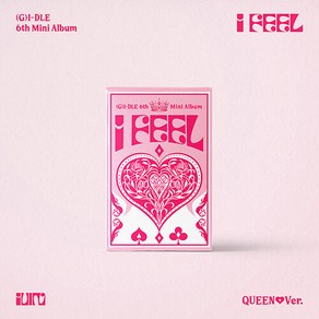 [특전 포스터+타투스티커+ID CARD] 여자아이들 미니6집 I feel / Queen Ve. / 플레잉카드+리릭페이퍼+포토카드+폴라로이드+미니포스터