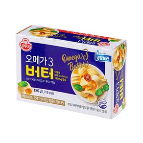 오뚜기 오메가3 버터 냉장 180G, 7개, 1개