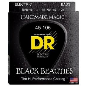 DR 4현 베이스줄 블랙 뷰티 Black Beauties 45-105, 1개