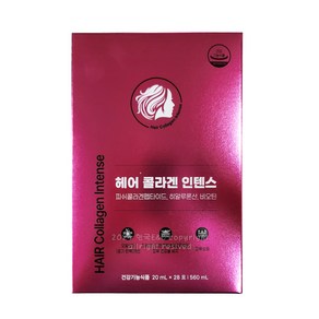 주영엔에스 헤어콜라겐 인텐스 28포, 1박스, 560ml