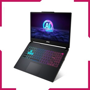 MSI 2024 사이보그 15 코어Ulta7 지포스 RTX 4050, Tanslucent Black, 512GB, 8GB, Fee DOS, Cybog 15 AI A1VEK