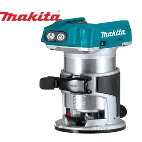 Makita DRT50 LXT 브러시리스 무선 라미네이트 트리머 전기 라우터 목공 목수 도구 30000RPM 18V, 01 No Battey, 1개