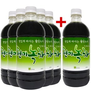 5+1 홍치마 대용량 현미녹차 진한 고농축 원액 액상 말차 엑기스 950ml 다홍치마, 6개