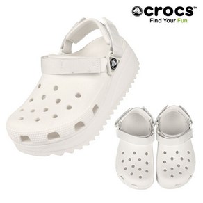 [크록스] CROCS 클래식 하이커 클로그 206772-143 화이트 C