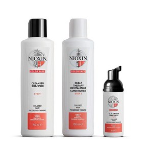 NIOXIN System 4 fo Coloued Hai with Pogessed 니옥신 시스템4 포 내츄럴 헤어 프로그레스드 씨닝, 1개