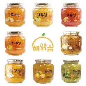 해맑음 과일청 유자청 + 유자청, 2개, 1개입, 2kg