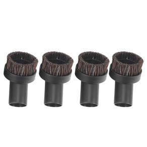 4 PCS Hosehai Bistle 진공 청소기 라운드 둥근 브러쉬 교체 코너 / 트랙 청소 도구 내부 Dia 32mm, 4개