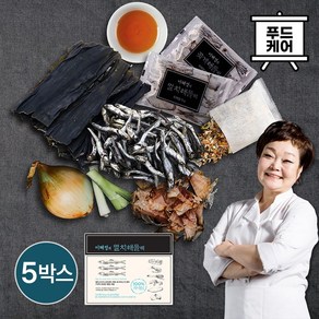 [빅마마] 이혜정의 멸치 해물 다시팩 5팩 (15g x 50개), 150g, 5개