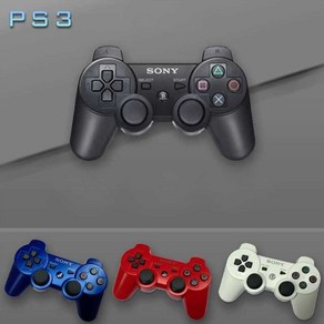 EQDC PS3 컨트롤러 듀얼쇼크3 조이스틱 블루투스, 1개, 상세페이지 참고, 블랙 진동+조이스틱