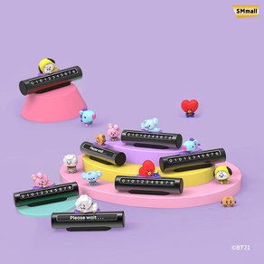 BT21 차량용 주차번호판 모음7종, 슈키 SHOOKY, 1개