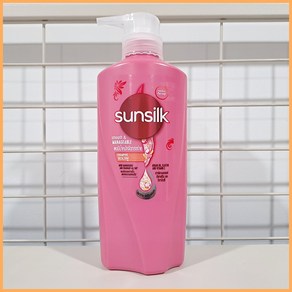 태국 썬실크(Sunsilk) 샴푸 핑크색 Smooth & Manageable