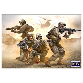 MB35181 1/35 No Soldier left behind MWD Down