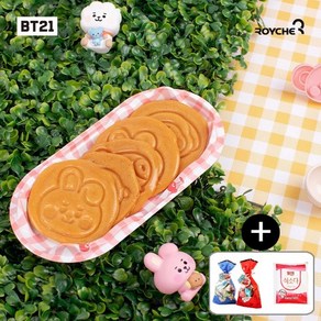 (소다 150g + BT21 선물 포장지 2개 증정) BT21 달고나 세트 설탕 뽑기 키트 국자 누르개 만들기 풀세트 7종 세트, 달고나+포장지+소다, 1개