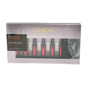 L'Oeal Revitalift Fille [HA] 7 Day Replumping 에센스 캡슐 1.5mlx7 New, 1개, 15ml