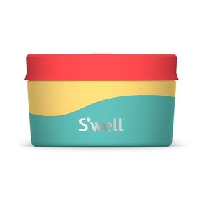 스웰 SWELL 스텐 식품 용기 283.5g10온스 Island Beeze 단일 벽 내구성 있는 구조 BPA 프리, 1개