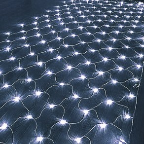 크리스마스 LED 24V 그물네트 캠핑 줄조명 와이어전구 160구, 전구추가-백색(연결용), 1개