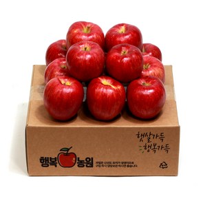 행복농원 탐아루사과(부사) 2kg, 1박스, 3. 행복농원 중소과 2kg(8~9과)