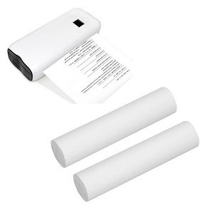 [ 780191 ] 감열식 프린터 용지 미니 용지 A4 1롤 50장 210x297mm 변색 방지 잉크 없는 인쇄 학교 사무실용, [ 780191 ] 감열식 프린터 용지, 미니 용지 A