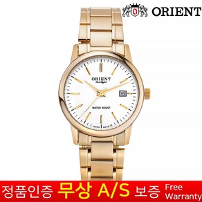 [무상AS보증] [오리엔트] [Orient] 오리엔트 남성남자정장 캘린더기능 재팬무브먼트 골드메탈밴드 아날로그 예물손목시계 OT901MC