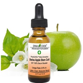 디엔에이코드 스위스 애플 스템셀 DIY 세럼 부스터 15ml DNA CODE Swiss Apple Stem Cell Seum Booste, 1개