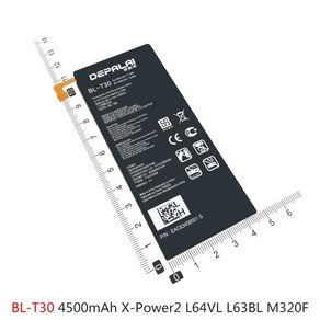 BL-T24 배터리 LG X-Powe 2 K220 L64VL M320F X410TK, 02 BL-T30