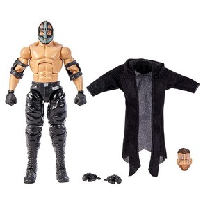 Mattel WWE 메이스 엘리트 컬렉션 액션 피규어 15.2cm(6인치) 포즈를 취할 수 있는 수집용 선물 팬을 위한 만 8세 이상, 1개