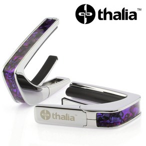 Thalia 카포 Capo with Puple Paua Inlay Chome, 단품, 1개