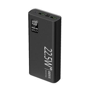 글라우벤 PD22.5W 고속충전 보조배터리 20000mAh, 블랙