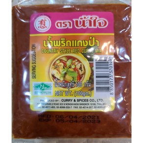 레드커리 페이스트100g 태국향신료 100g WORLDFOOD, 100g, 1개