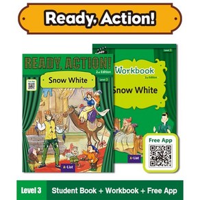 (NEW-2023) Pack - Ready Action Level 3 : Snow White (SB+WB+Fee App), A*List