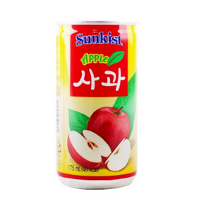 썬키스트 사과 175ml, 30개