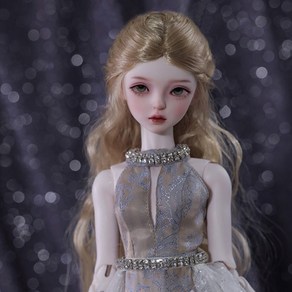 구체관절인형 풀세트 40cm 구관 bjd 블링 드레스 피규어 1/4 여아 doll Celia, 1개