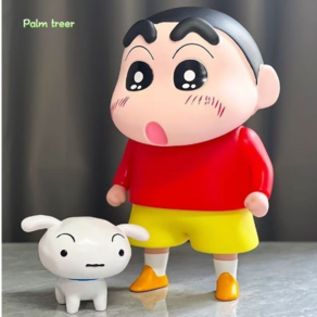 Palm tree 흰둥이 피규어12CM/28CM 짱구 피규어