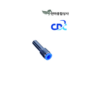 씨디씨 CDC 첨단 국산 에어 원터치 피팅 휘팅 유공압부속 PGJ 6mm 8mm 10mm 12mm, PGJ 12-06, 1개