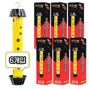 파리끈끈이 초파리트랩 해충퇴치 날파리 BK-9894, 6개, 80g