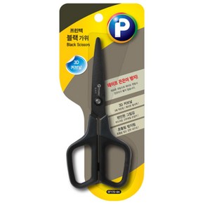 프린텍 SF170-BK 3D커브가위 블랙 17cm, 없음