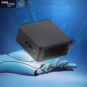 [성의샵] 에이수스 ASUS NUC14 Po Ulta 9 미니 PC 본체 베어본 고성능 AI 사무용 데스크톱 NUC DDR5 최신출시, NUC 14 Po Ulta 5 슬림버전, 표준시스템(SSD+DDR 미포함), 1개