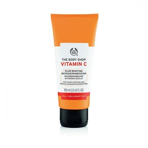 더 바디 샵 비타민 C 글로우 부스팅 엑스폴리에이터 The Body Shop Glow Boosting Exfoliato 3.3oz 100ml, 1개