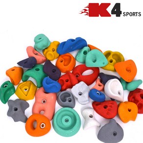 K4스포츠아몸디 K4-79 클라이밍홀드35pcs 실내암벽타기 암벽등반