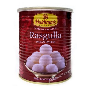 HALAL 할디람 라스굴라 1kg RASGULLA 달달한 디저트 인도간식 아이들이좋아하는, 1개