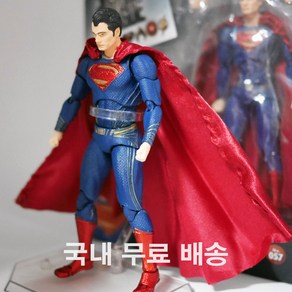 국내무료배송 슈퍼맨 관절 액션 피규어 장난감 DC 저스티스리그 버젼 super man 16cm