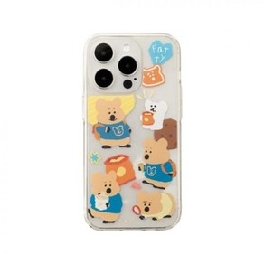 다이노탱 DINOTAENG Fattys Snacktime Phonecase 106484, iphone 14, 1개