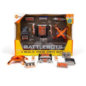 Hexbug HEXBUG BattleBots Build You Own Bot 탱크 드라이브 아동용 장난감 재미있는 배틀 봇 헥스 버그, 새 버전, 1개