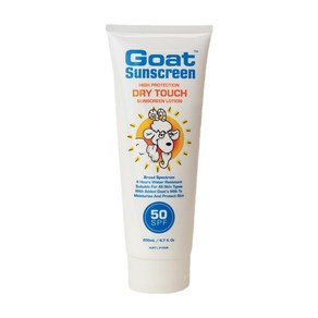 호주 고트 드라이 터치 선크림 SPF 50 200ml Goat Sunsceen Dy Touch, 1개