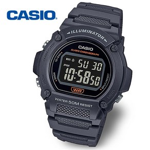 [케이스증정] CASIO 카시오 W-219H-8B 학생 전자 스포츠 군인 손목시계